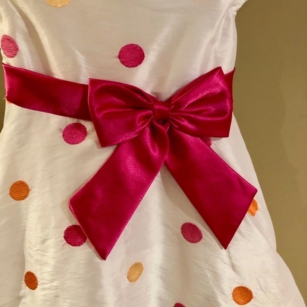 Jona Michelle polka dot dress 3T - Picture 3 of 6